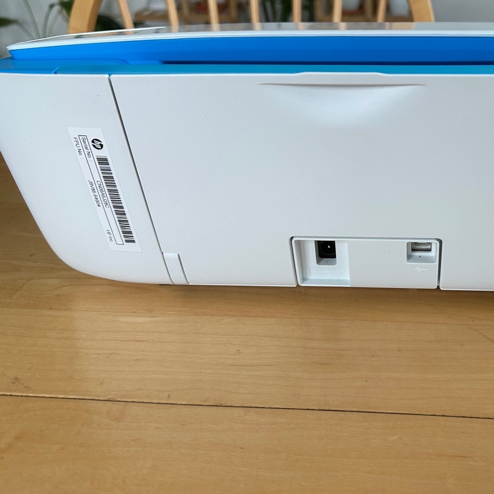HP Deskjet 3755 Blue All-in-One printer - Wireless
